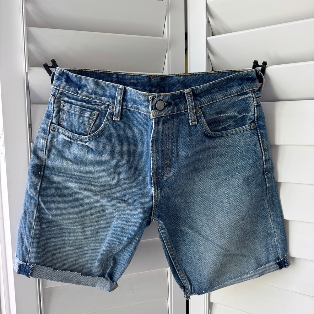 Levi’s Men’s Light Blue Denim 511 Jean Shorts Size 30